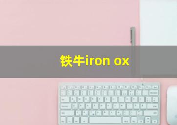 铁牛iron ox